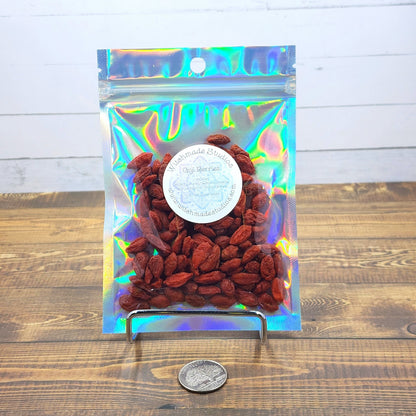 Goji Berries, Whole, Youth, Vigor, Vitality, Meditation, Longevity, Stamina, Happiness, Healing, Cleansing (1 oz)