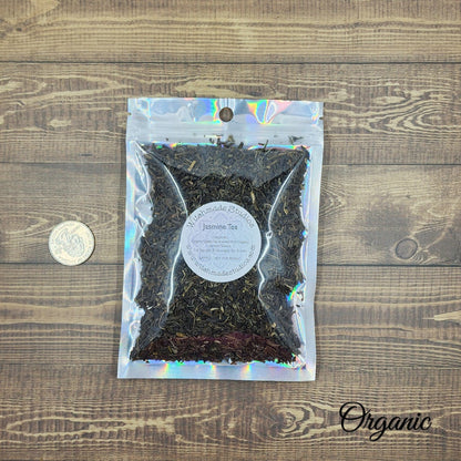 Organic Jasmine Green Tea, Herbal Tea Blend (1 oz)