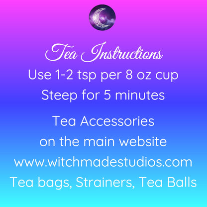 Organic Blackberry Tea, Energizing Black Tea Blend (1 oz)