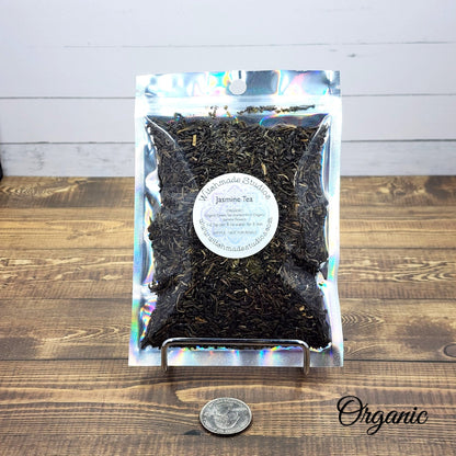 Organic Jasmine Green Tea, Herbal Tea Blend (1 oz)