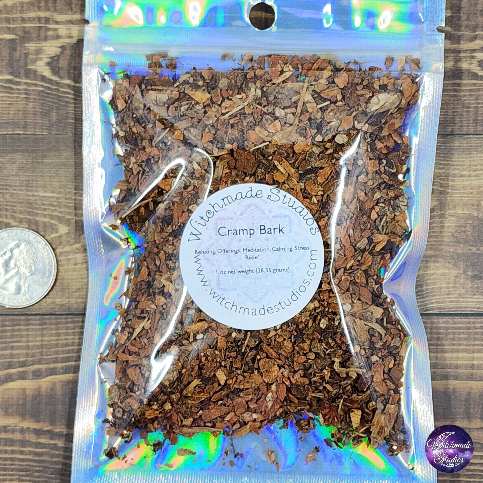 Cramp Bark, Relaxing, Offerings, Meditation, Calming, Stress Relief  (1 oz)