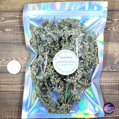 Catnip Buds,  Attracting, Enhancing, High Vibrations, Divination, Dream Work, Sleep, Sex, Vitality (0.5 oz)