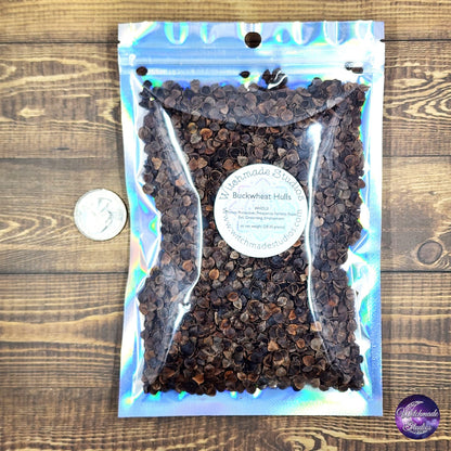 Buckwheat Hulls, Money, Protection, Prosperity, Fertility, Repel Evil, Grounding, Employment (1 oz)