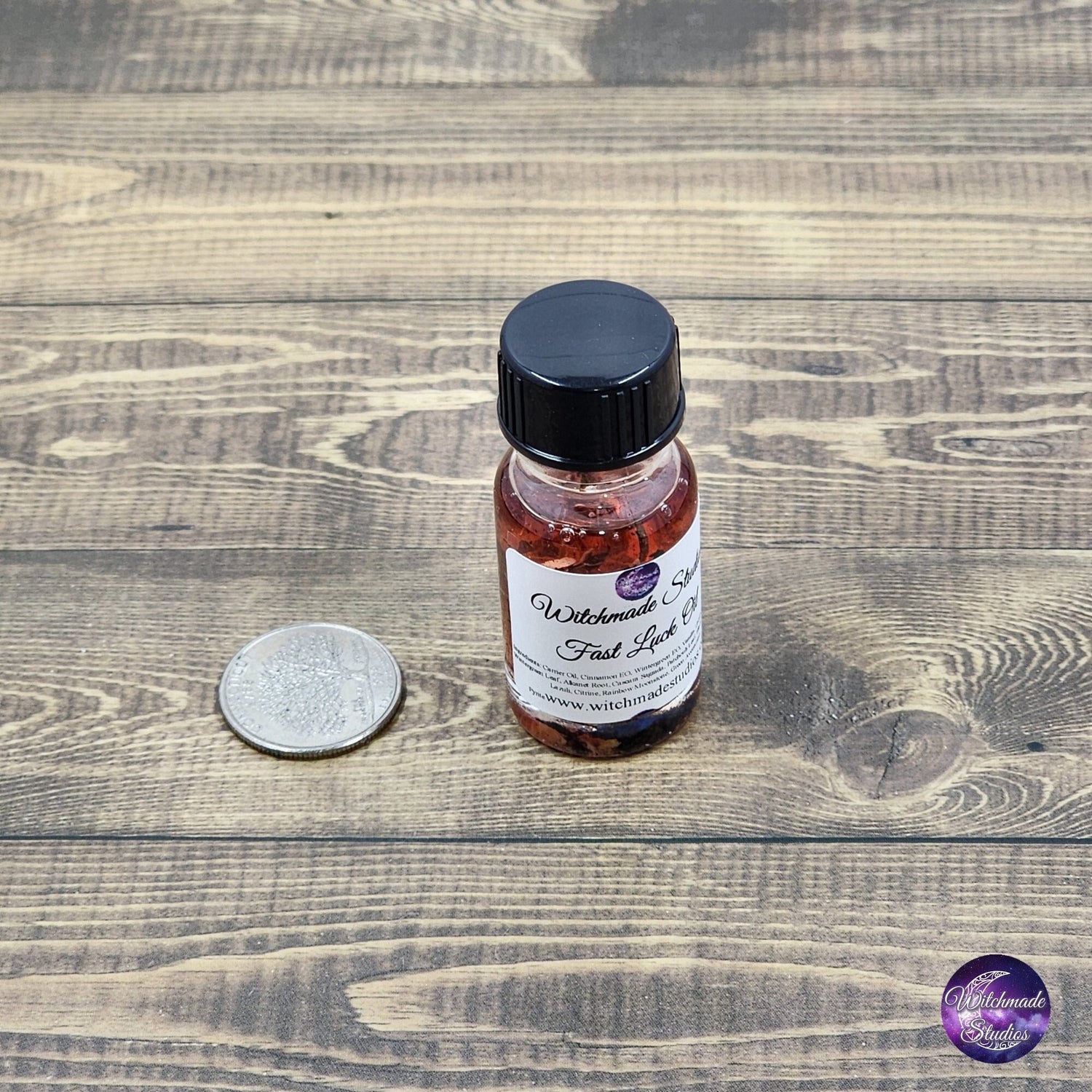 Red Fast Luck Ritual Oil, Anointing Intention, Lucky Mojo