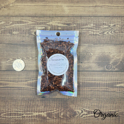 Organic Honeybush Herbal Tea, Artisanal Tea Blend (1 oz)