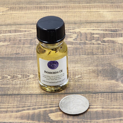 Protection Ritual Oil, Anointing Blend, Metaphysical Herbs