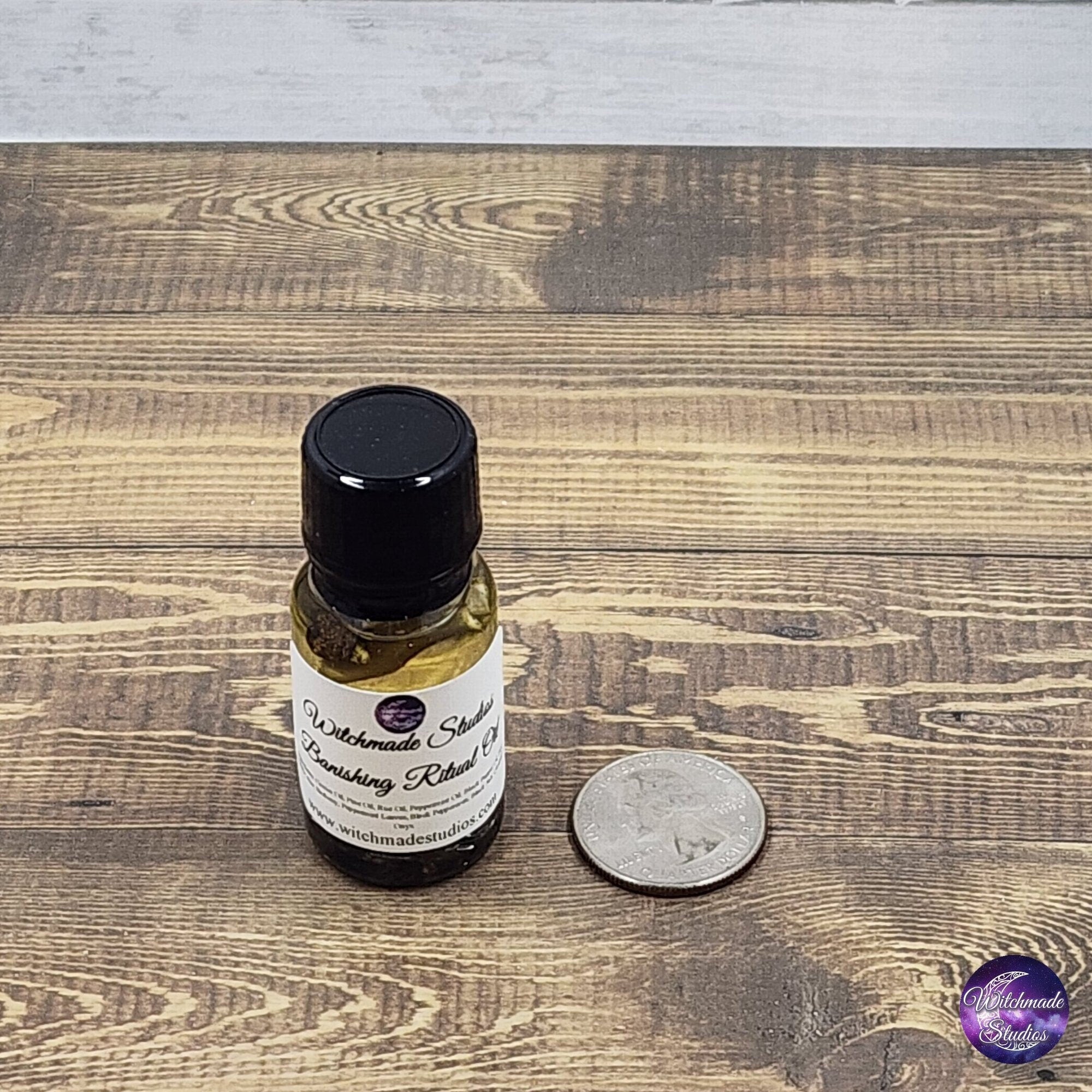 Banishing Ritual Oil, Empowering Herbs, Intention Anointing Oil