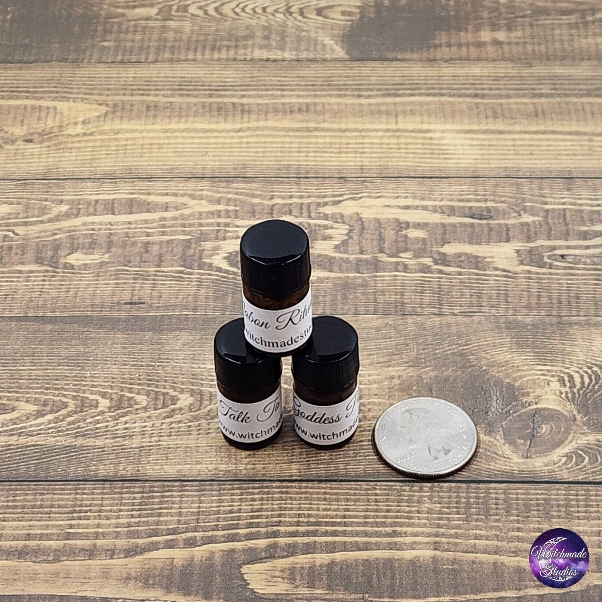 Ritual Oil Mini Trial Size, Abundance, Grounding, Protection, Love