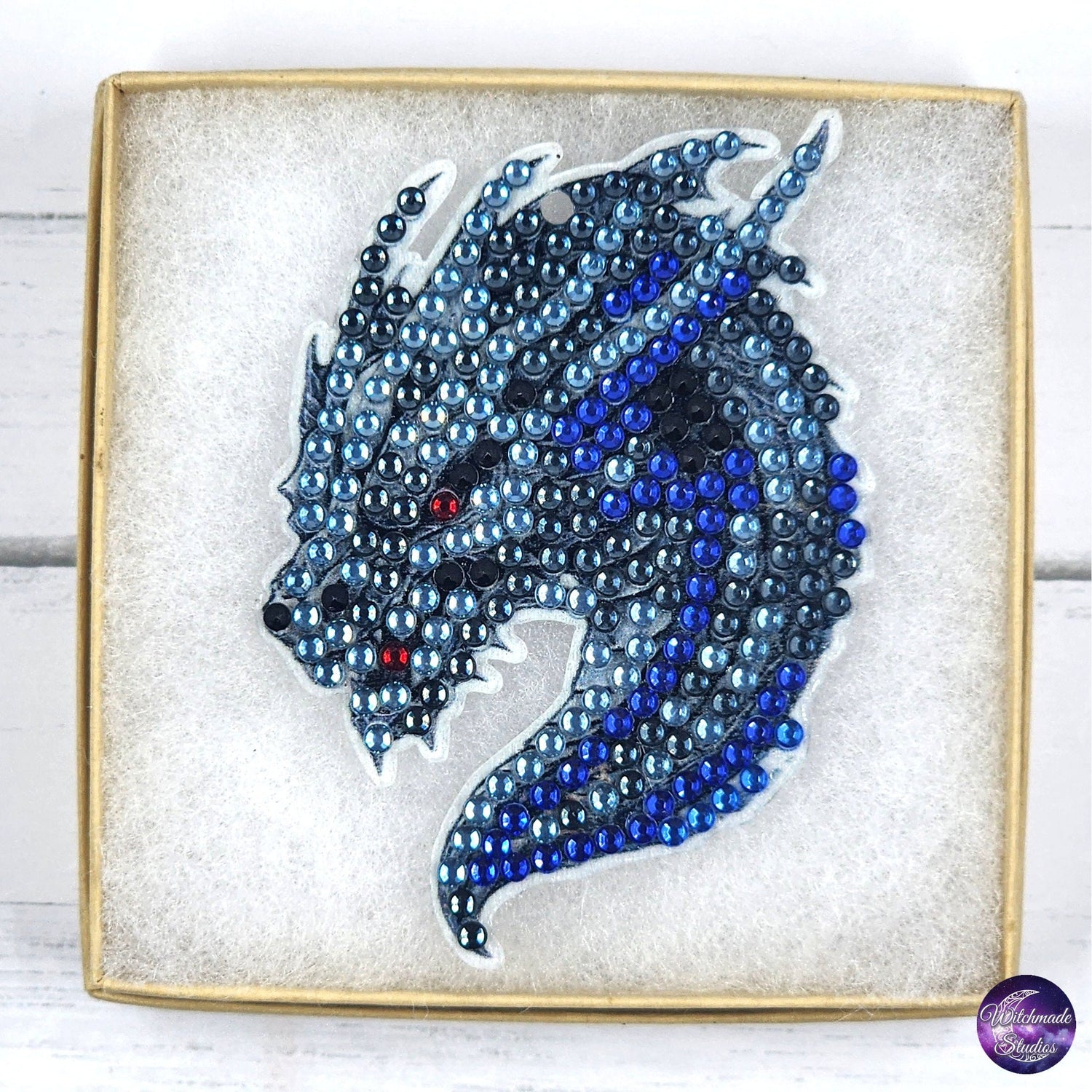 Diamond Painting Dragon Keychain, Ornament Suncatcher, Zipper Pull