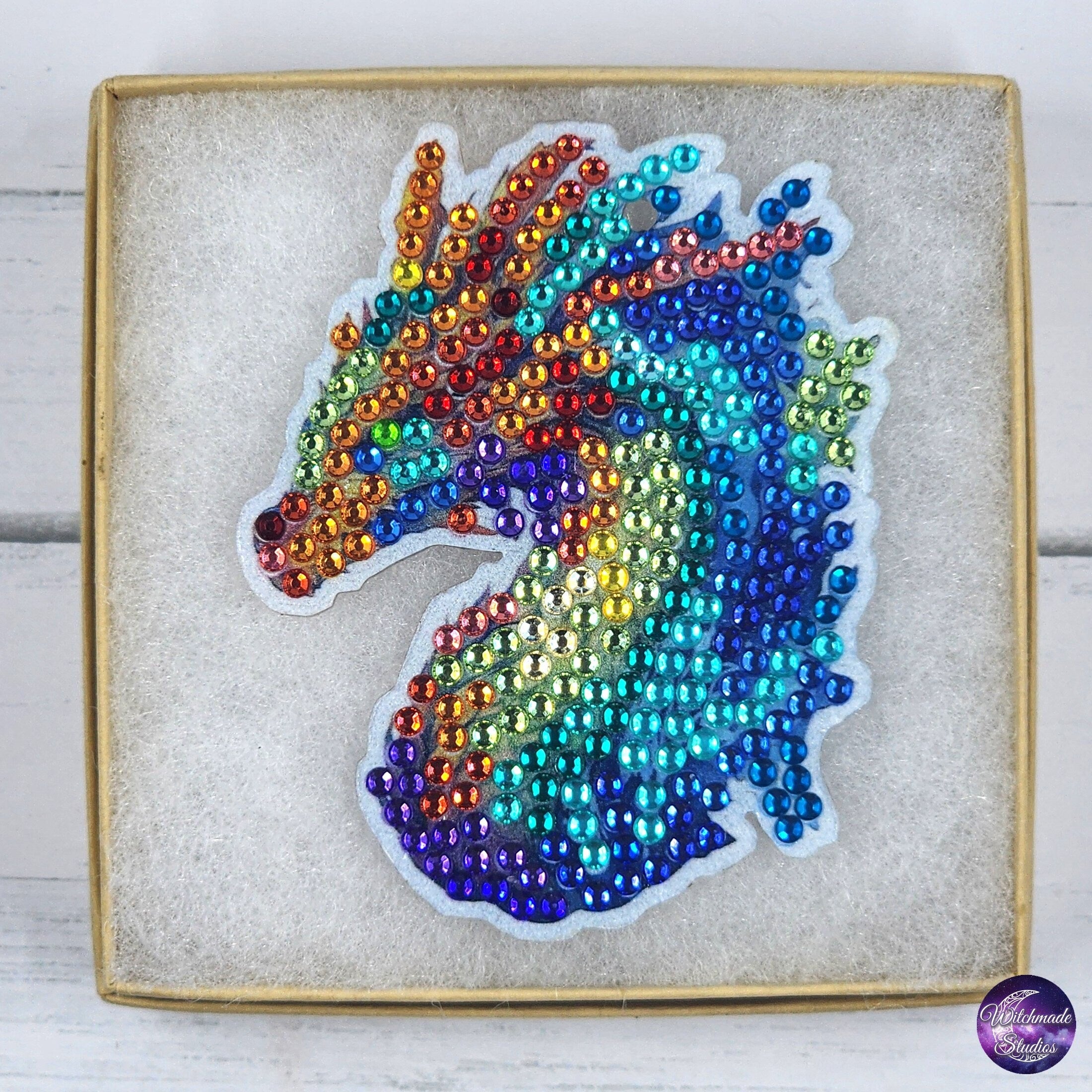 Dragon Keychain, Diamond Painting Ornament, Suncatcher, Zipper Pull