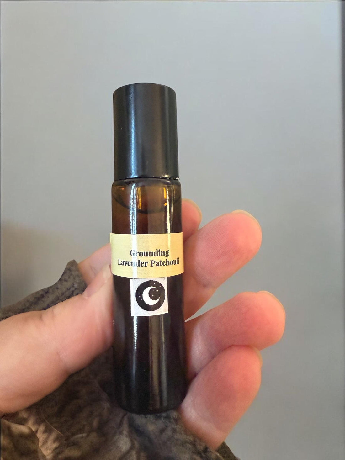 Grounding Ritual Oil with Lavender and Patchouli Essential Oils.