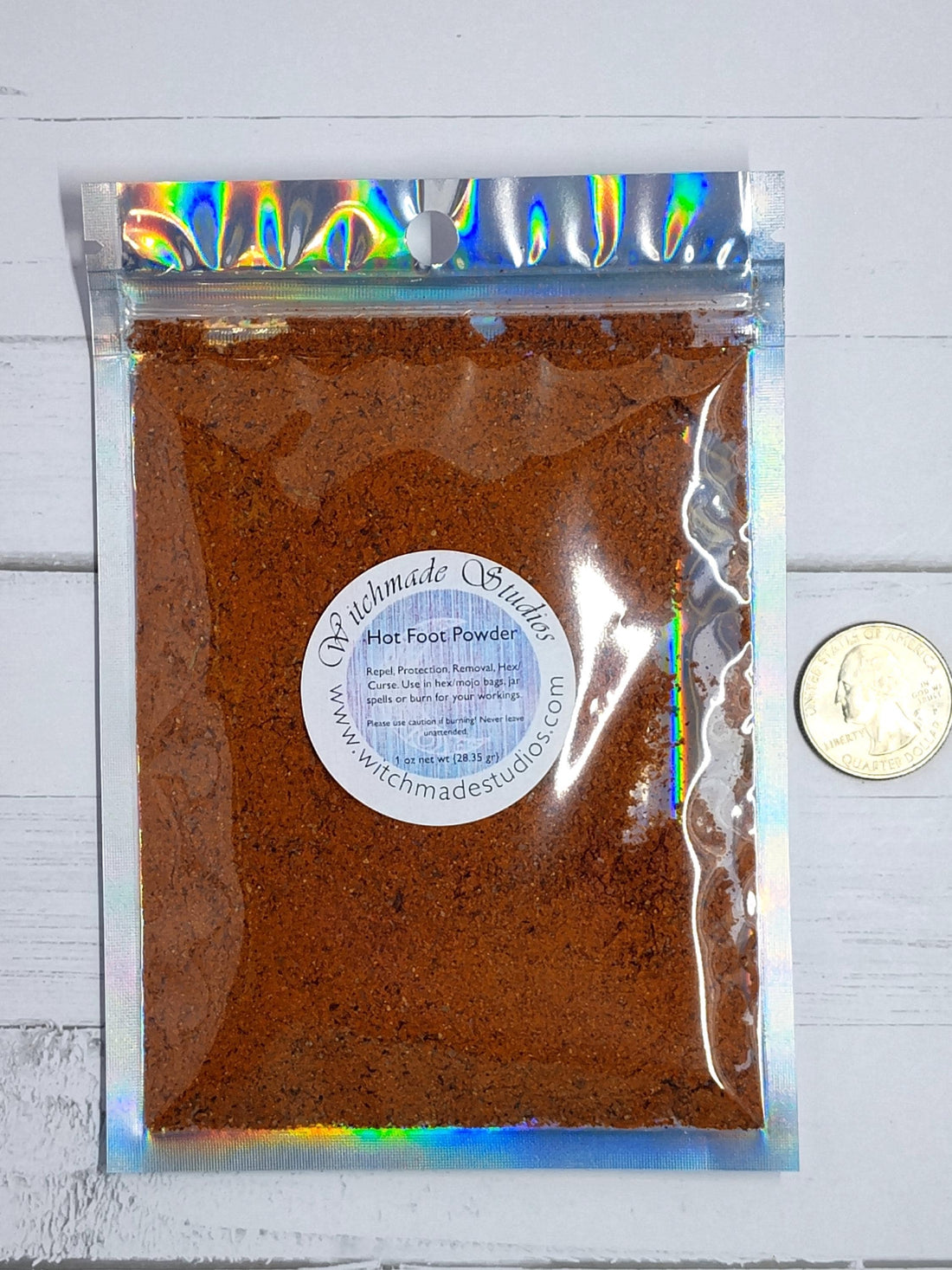 Hot Foot Powder, Hoodoo Banishing Blend, Protection