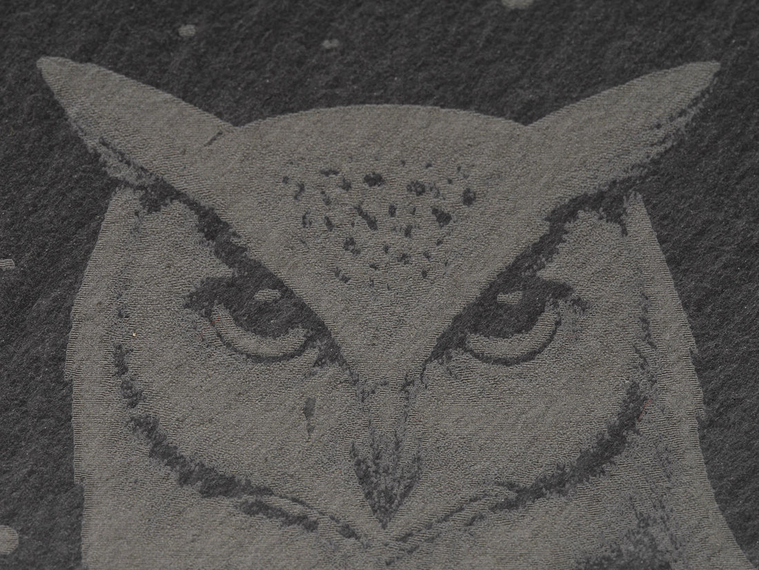 Owl Pendulum Board on Natural Slate Tray - Divination - Altar Piece