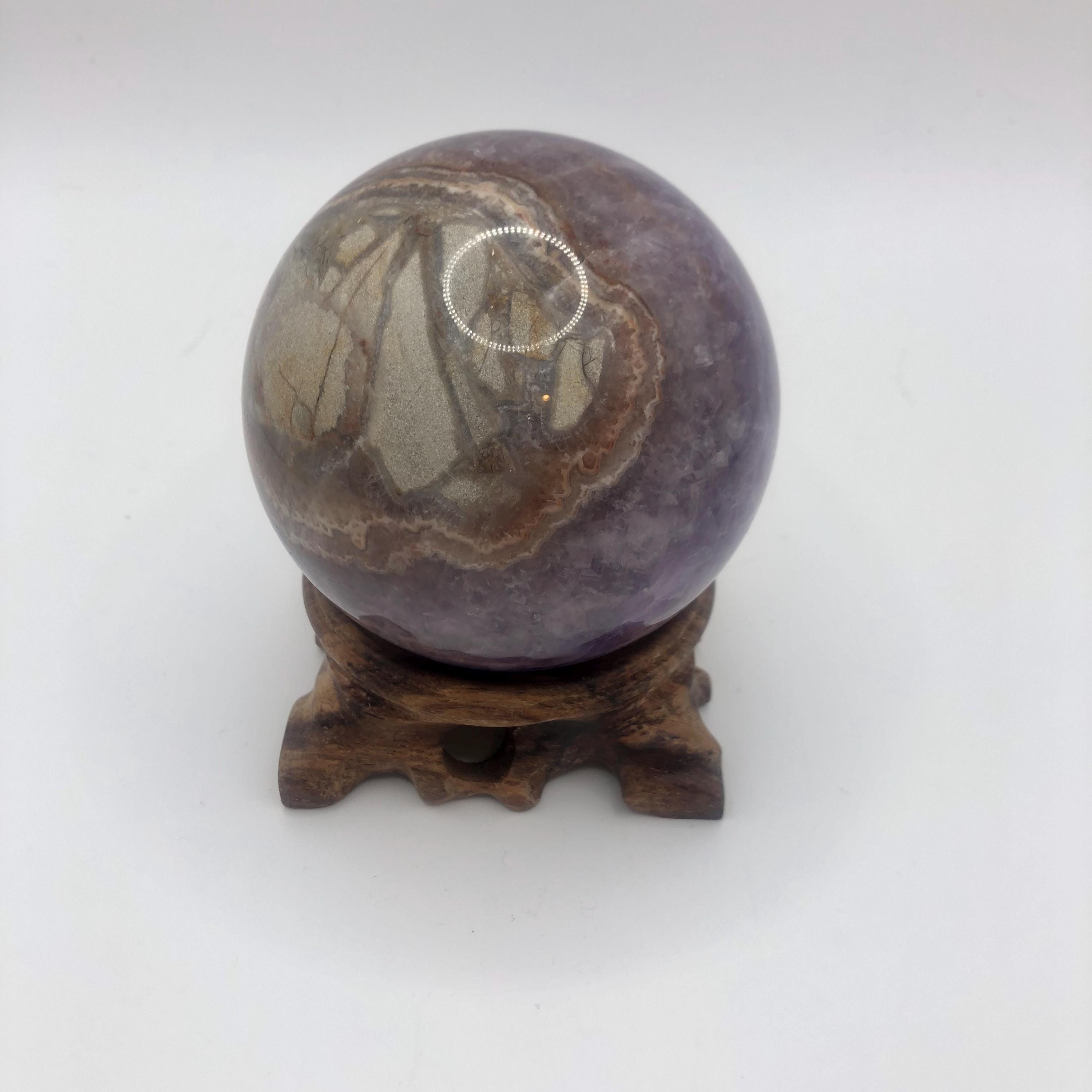 Amethyst Lace Sphere