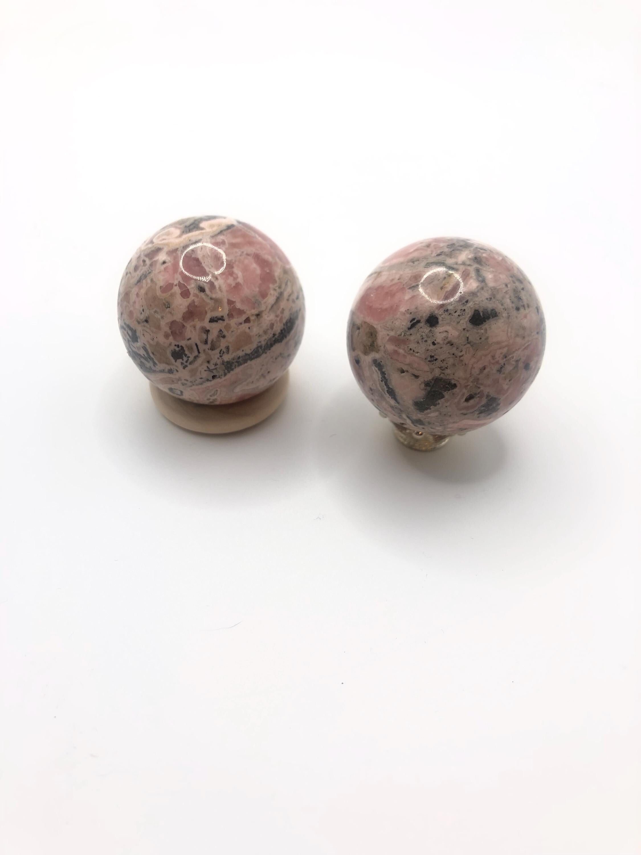 Rhodochrosite Carvings: Crystal Octopus, Turtle, Skull &amp; More
