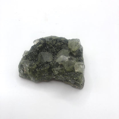 Rare Sparkle Epidote in Quartz