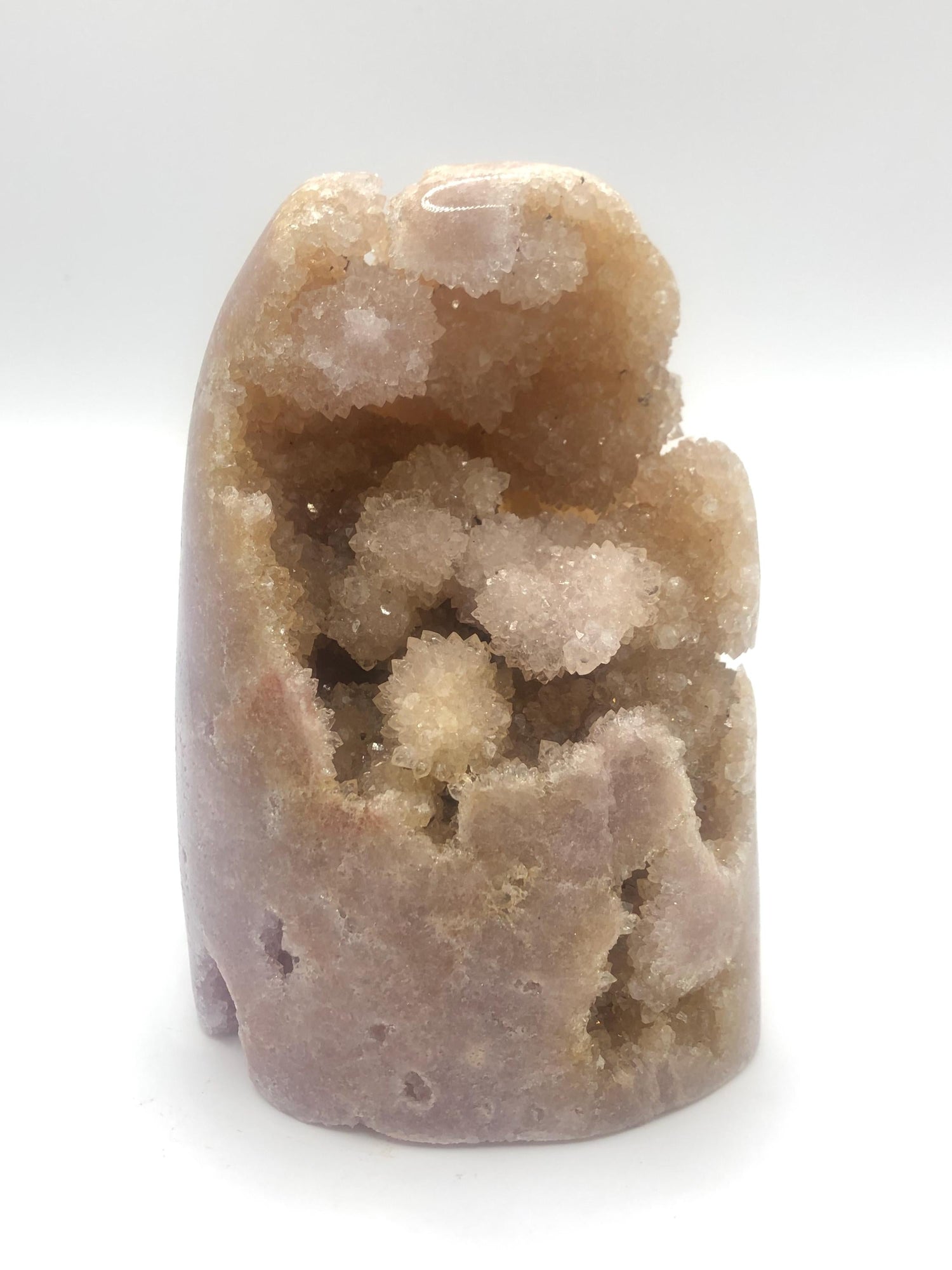Pink Amethyst Crystal: Tower, Sphere, Heart, Moon, Freeform