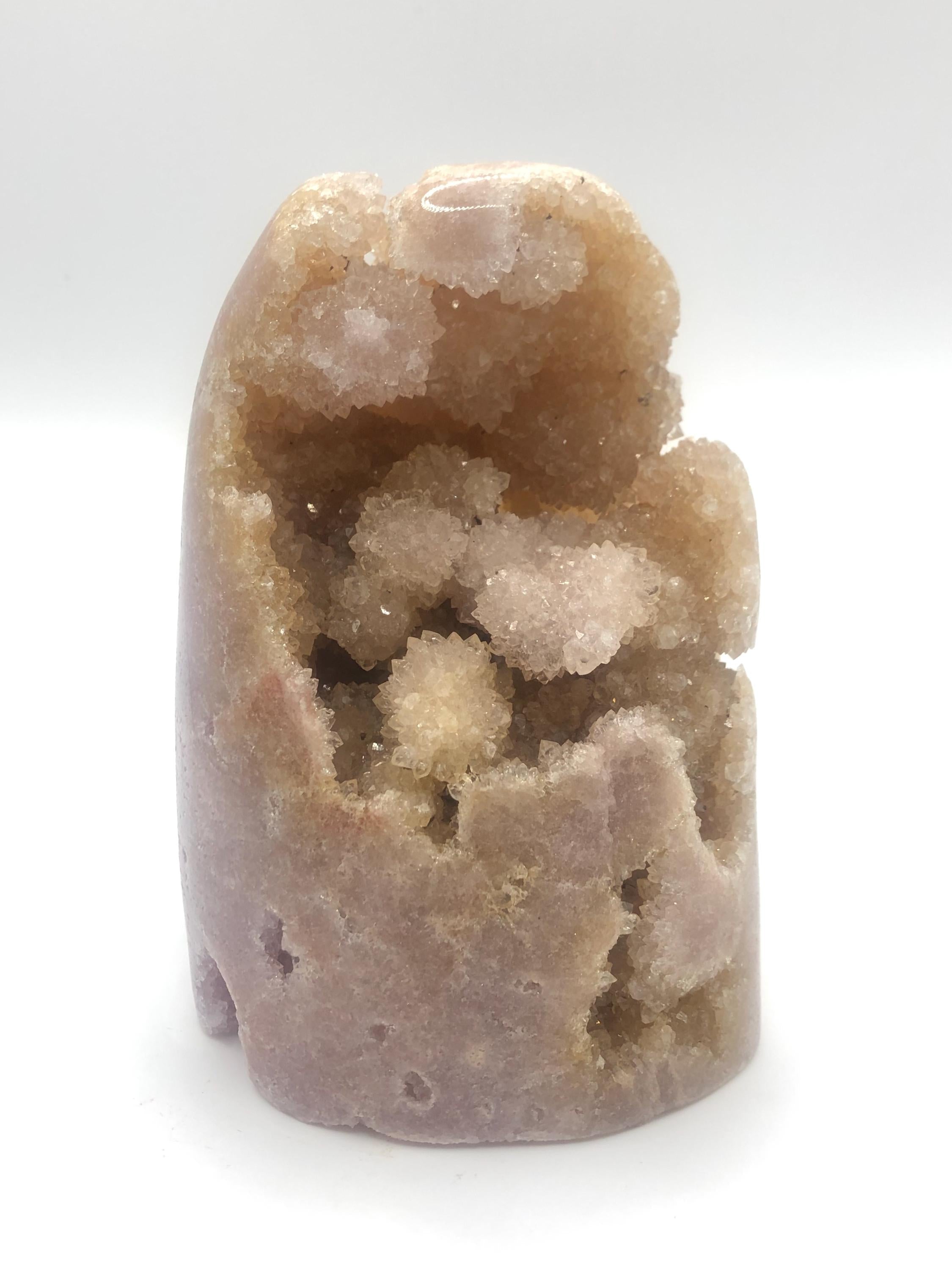 Pink Amethyst Crystal: Tower, Sphere, Heart, Moon, Freeform