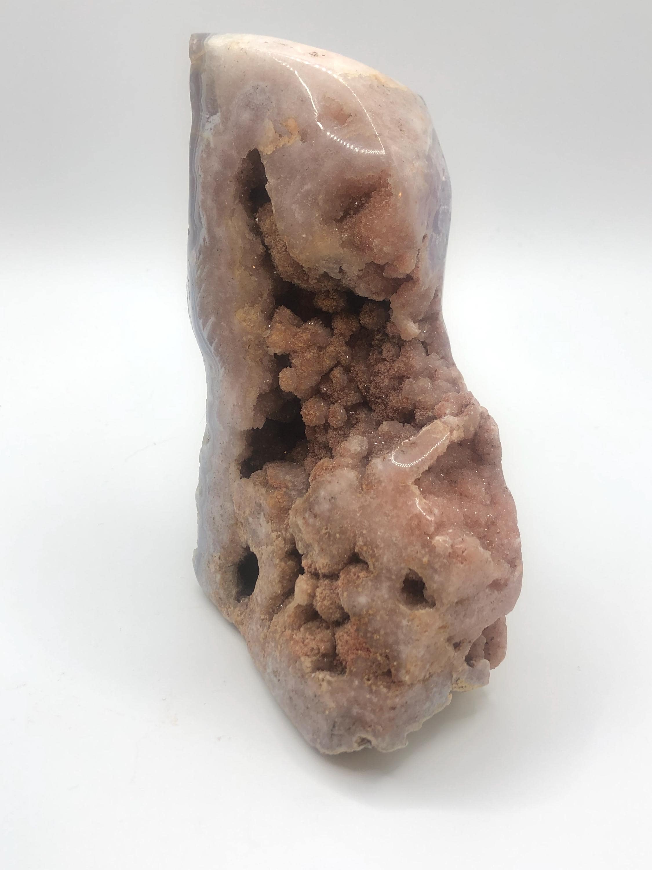 Pink Amethyst Crystal: Tower, Sphere, Heart, Moon, Freeform