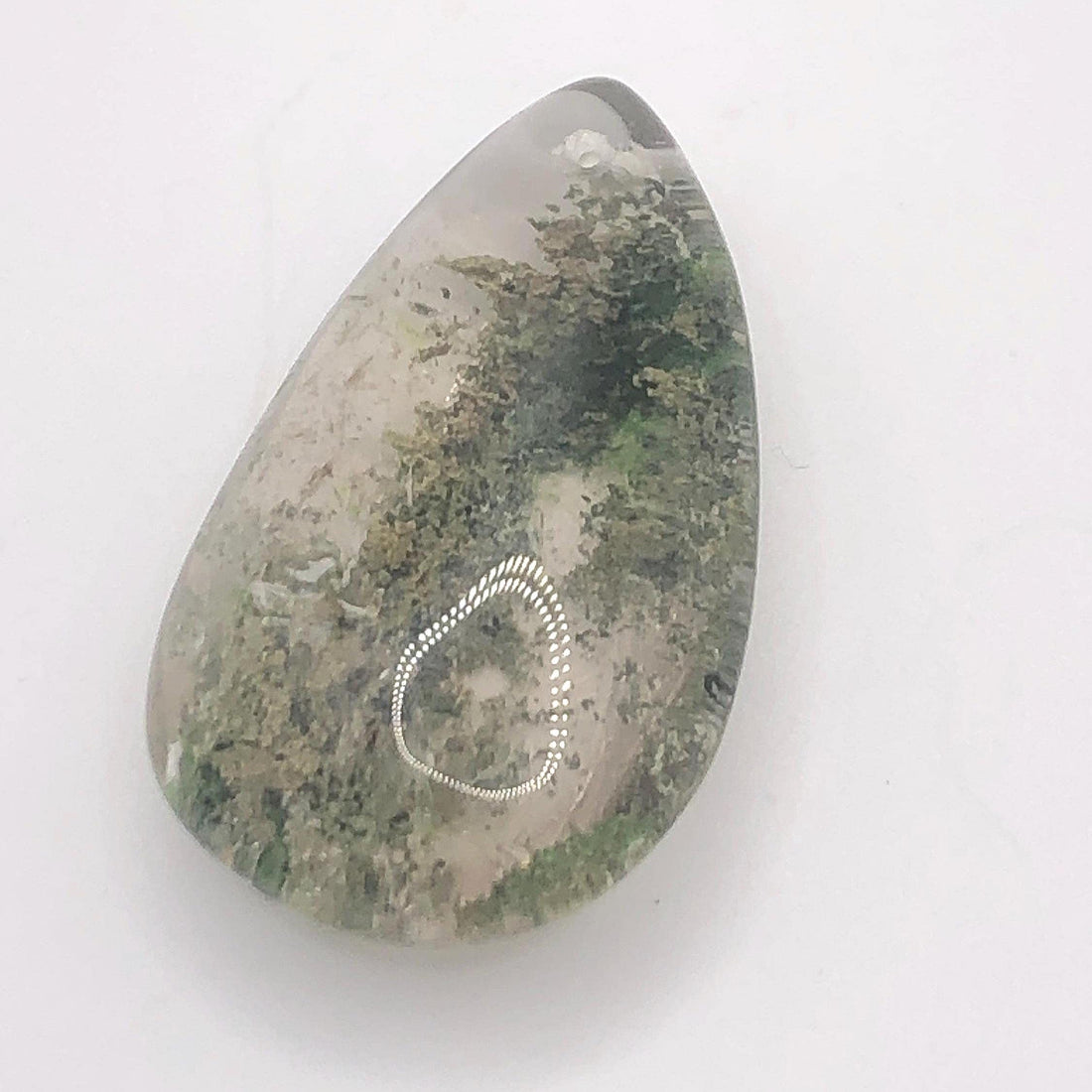 Garden Quartz Sphere &amp; Cabochon Set