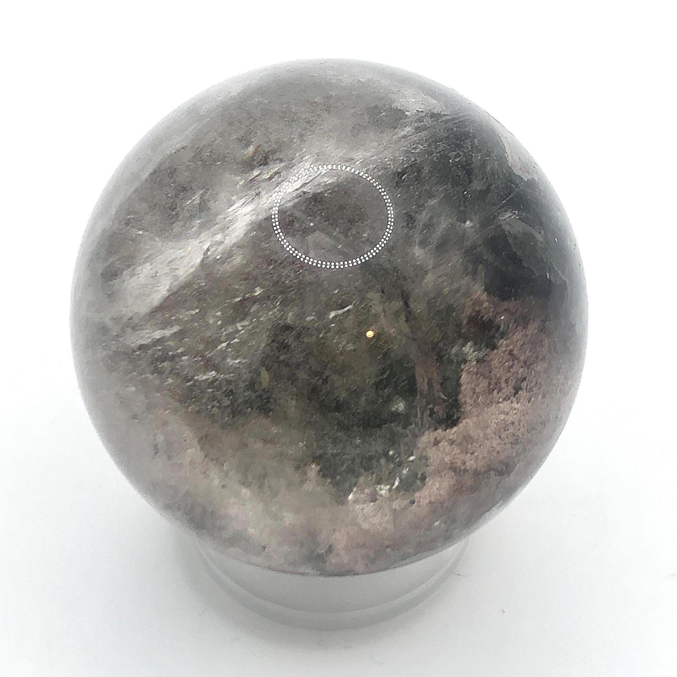 Garden Quartz Sphere &amp; Cabochon Set