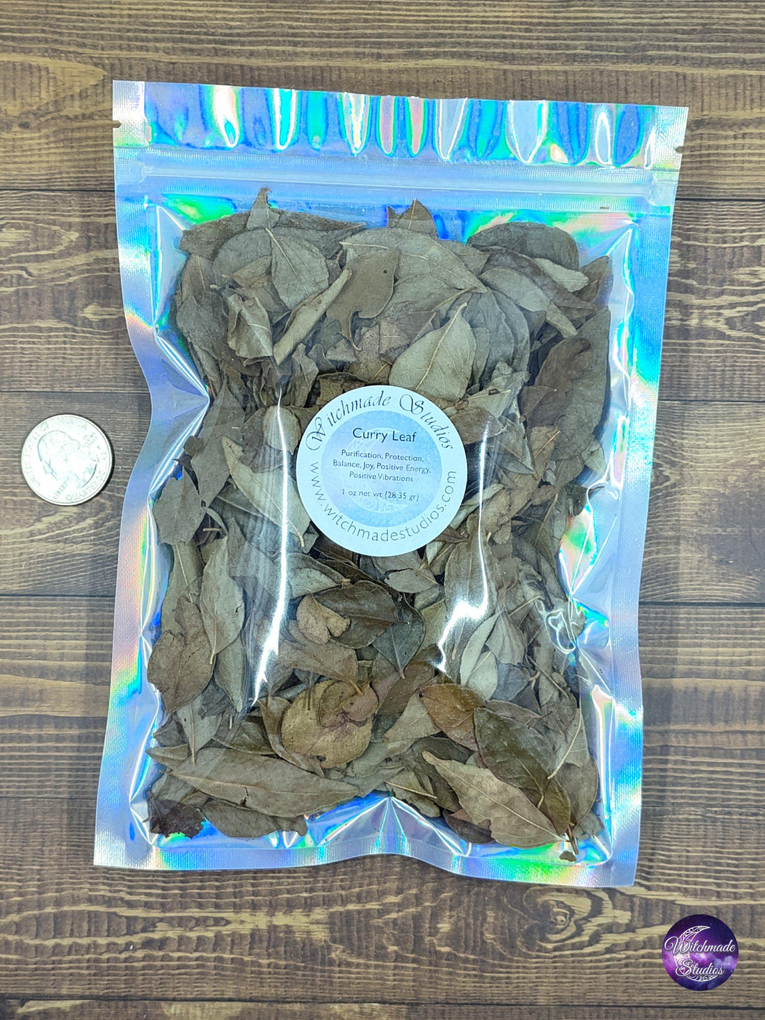 Curry Leaves, Whole, Purification, Protection, Balance, Joy, Positive Energy, Positive Vibrations  (1 oz)