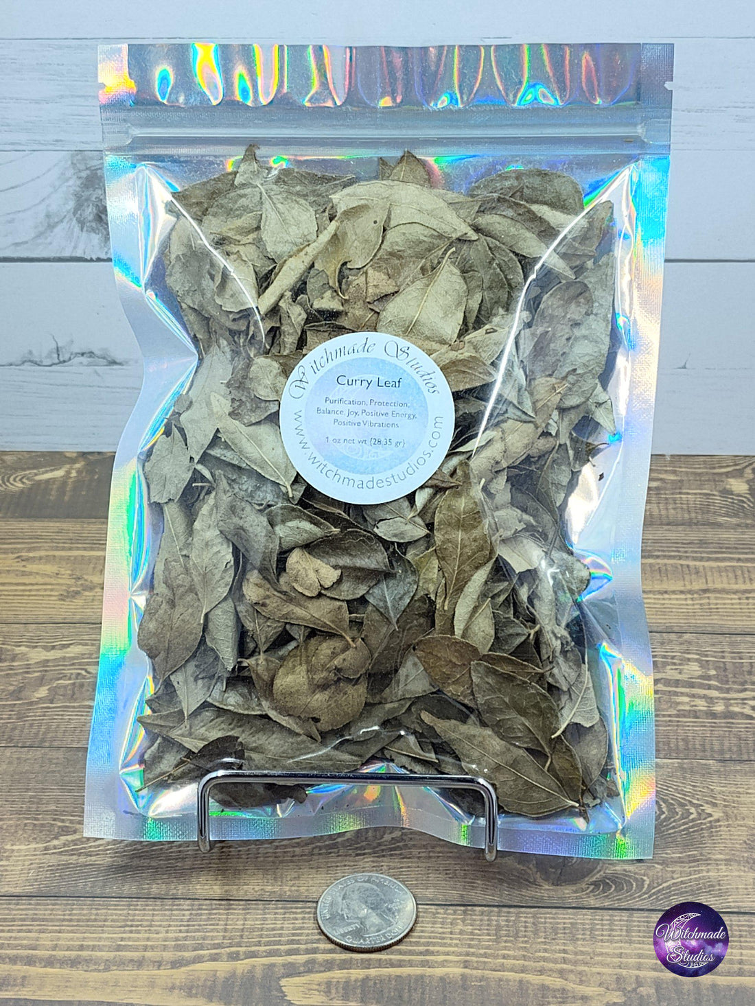 Curry Leaves, Whole, Purification, Protection, Balance, Joy, Positive Energy, Positive Vibrations  (1 oz)