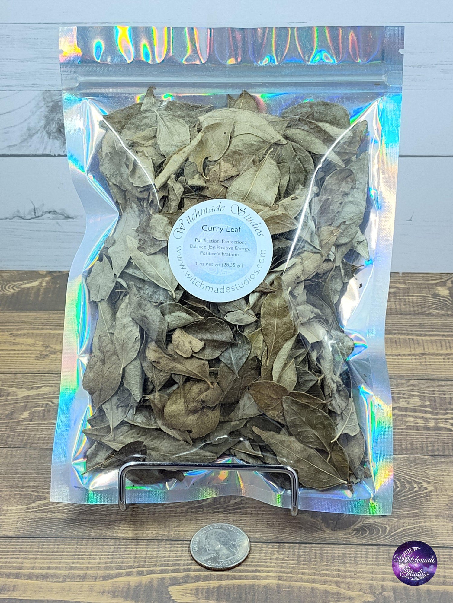 Curry Leaves, Whole, Purification, Protection, Balance, Joy, Positive Energy, Positive Vibrations  (1 oz)