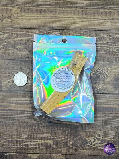 Palo Santo Smoke Cleansing Stick, Uplifting Meditation