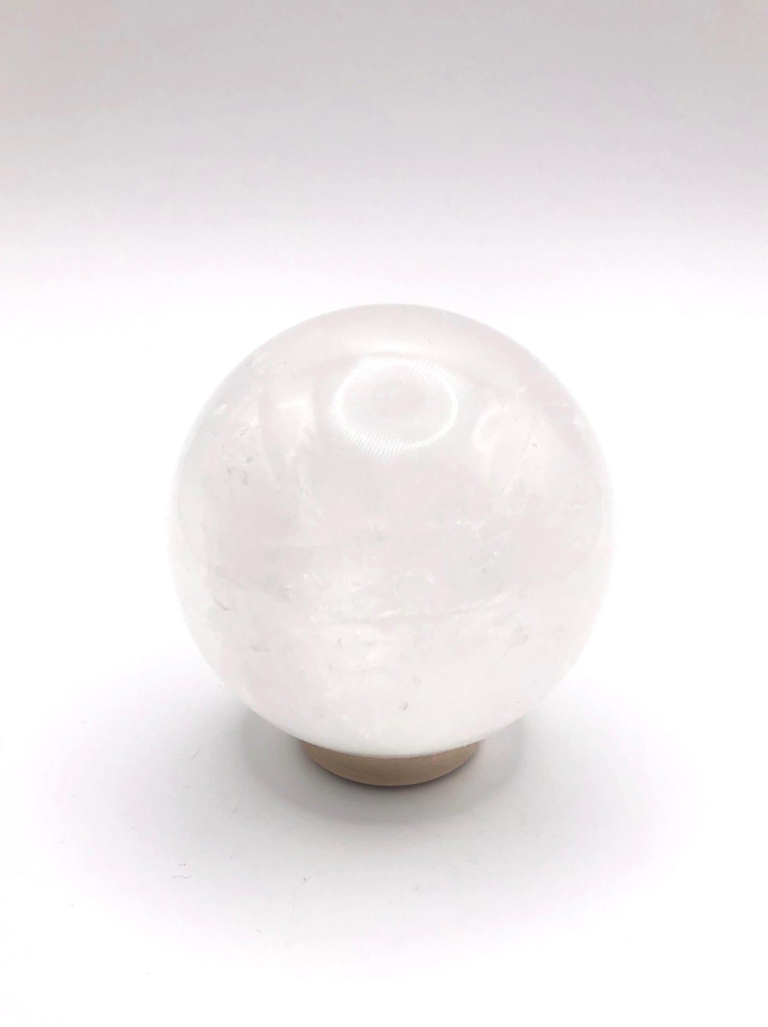 Crystal Clear Quartz Sphere