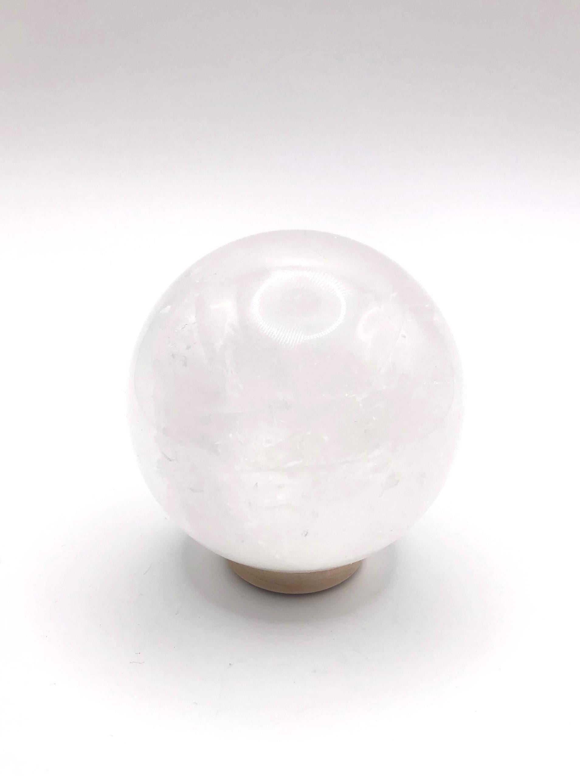 Crystal Clear Quartz Sphere
