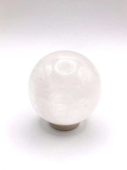 Crystal Clear Quartz Sphere