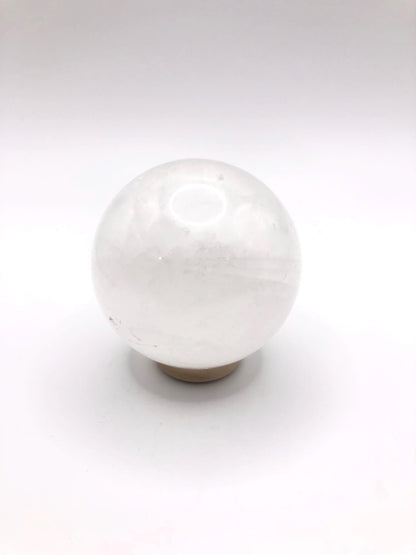 Crystal Clear Quartz Sphere