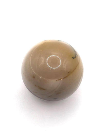 Dendritic Mookaite Sphere: Unique Crystal Decor (9.7 oz.)