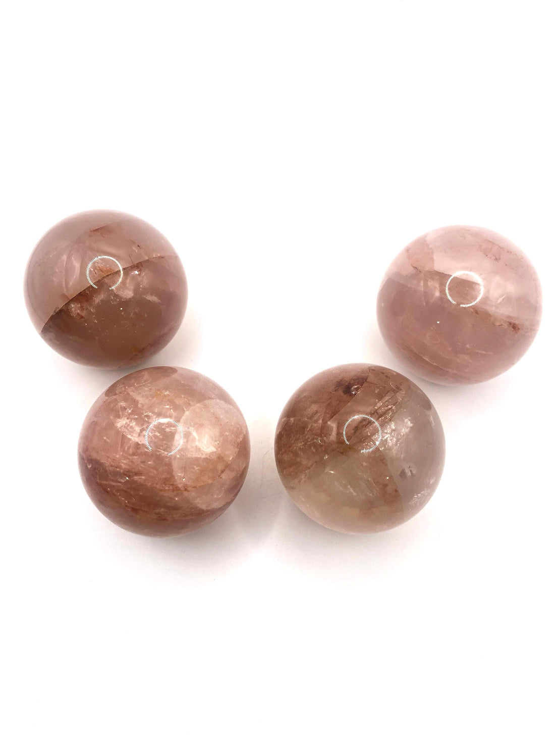Rose/Fire Quartz Sphere