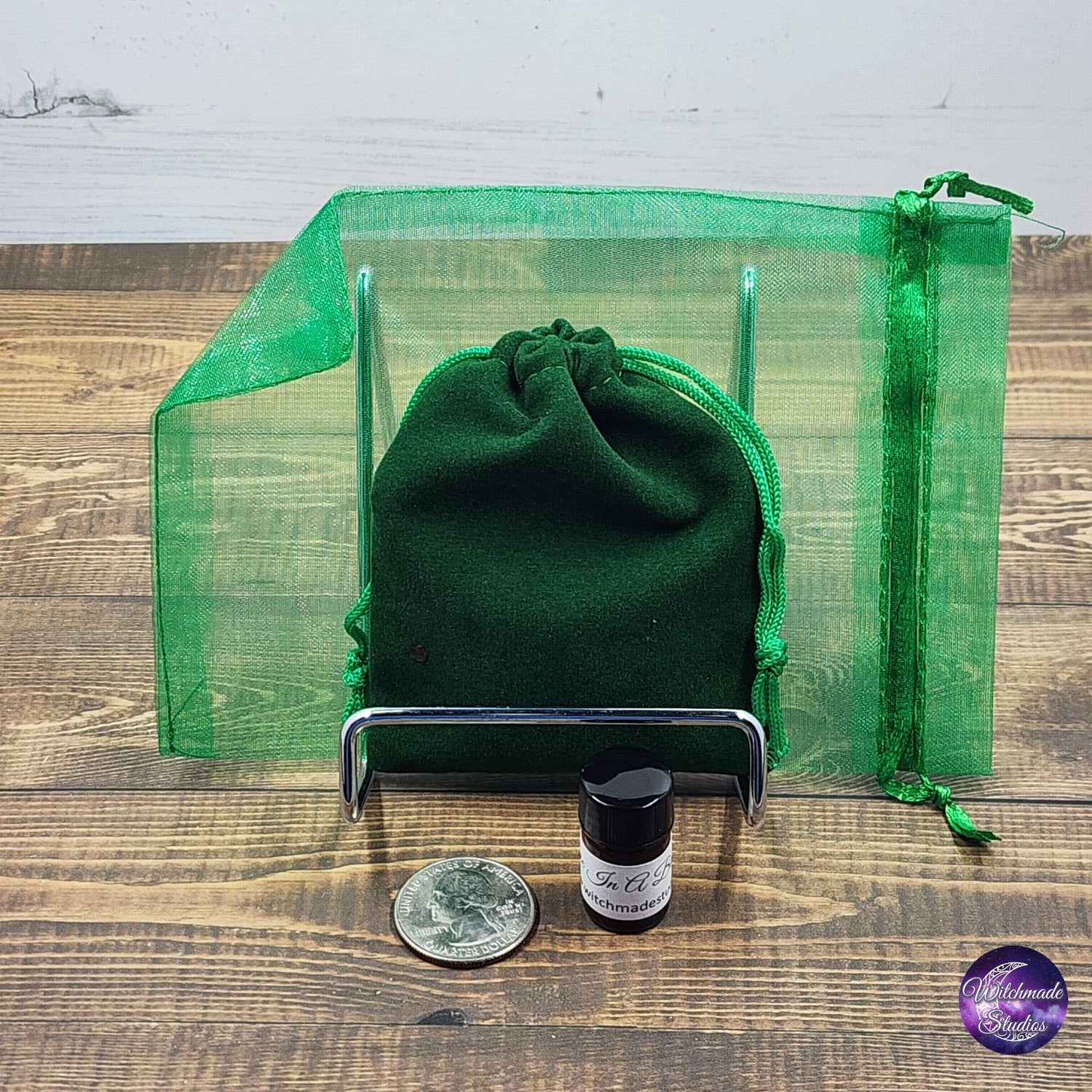Magickal Money Mojo Bag, Abundance Spell Kit