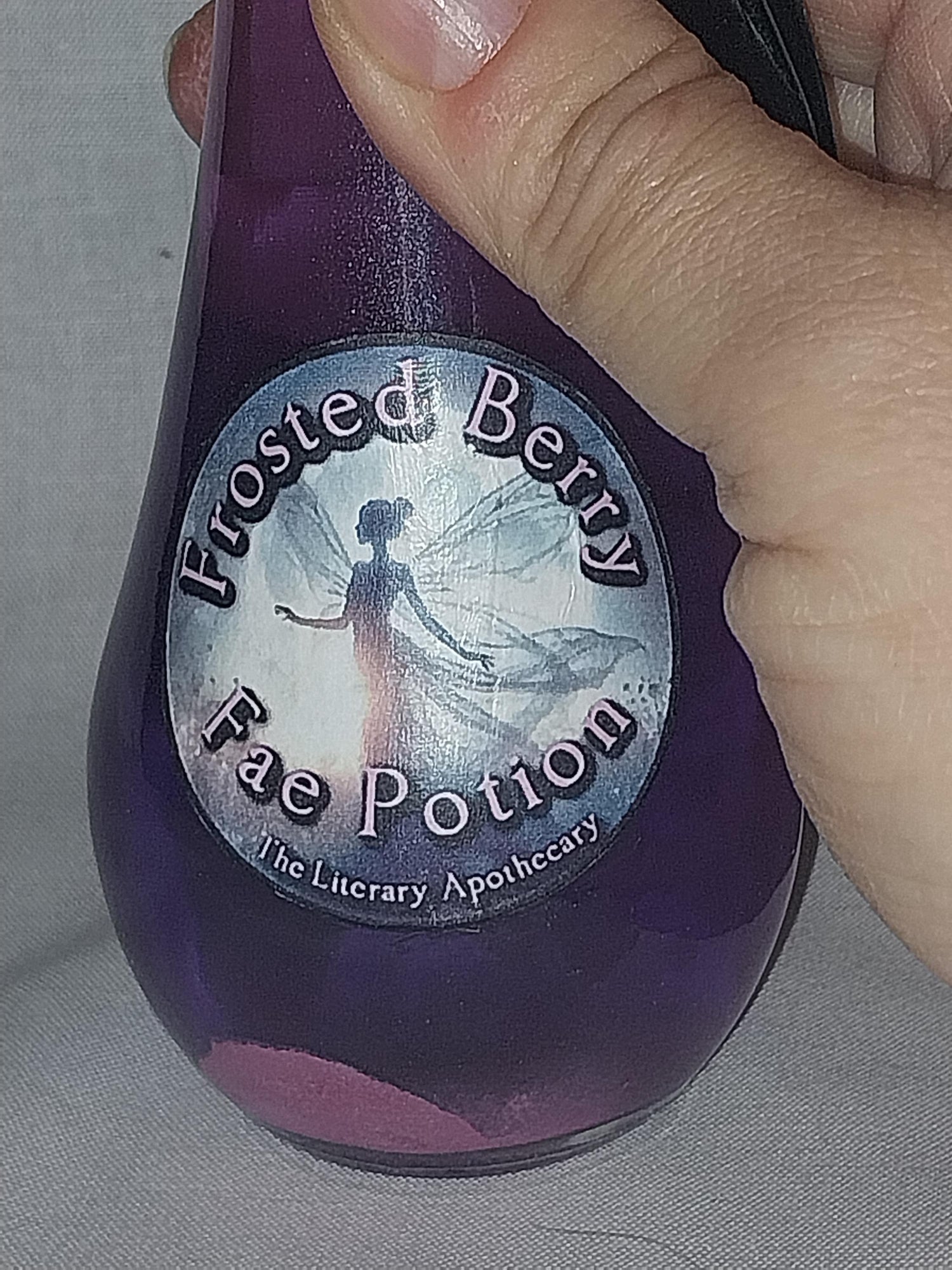 Frosted Berry Fairy Color Changing Potion Bottle Gift Christmas