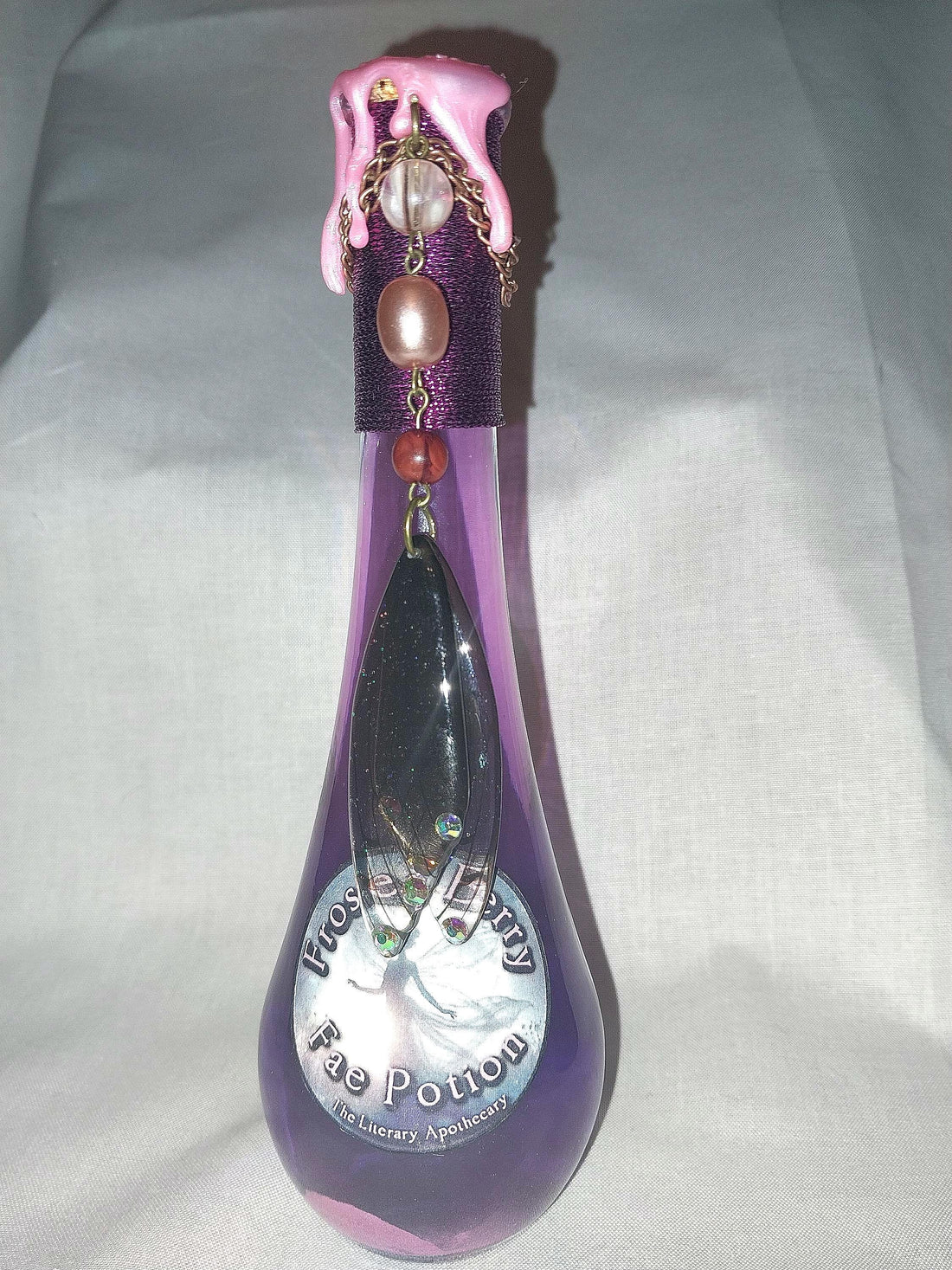 Frosted Berry Fairy Color Changing Potion Bottle Gift Christmas