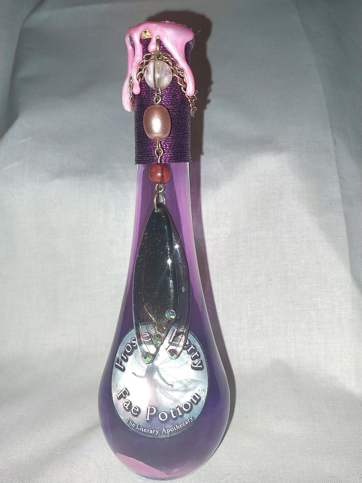 Frosted Berry Fairy Color Changing Potion Bottle Gift Christmas
