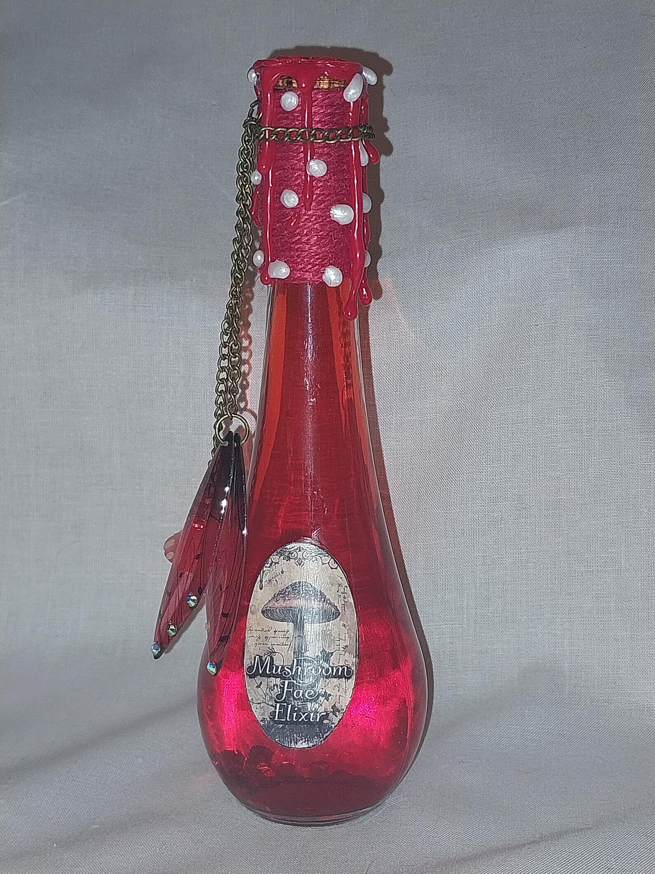 Mushroom Fairy Color Changing Potion Bottle Gift Christmas