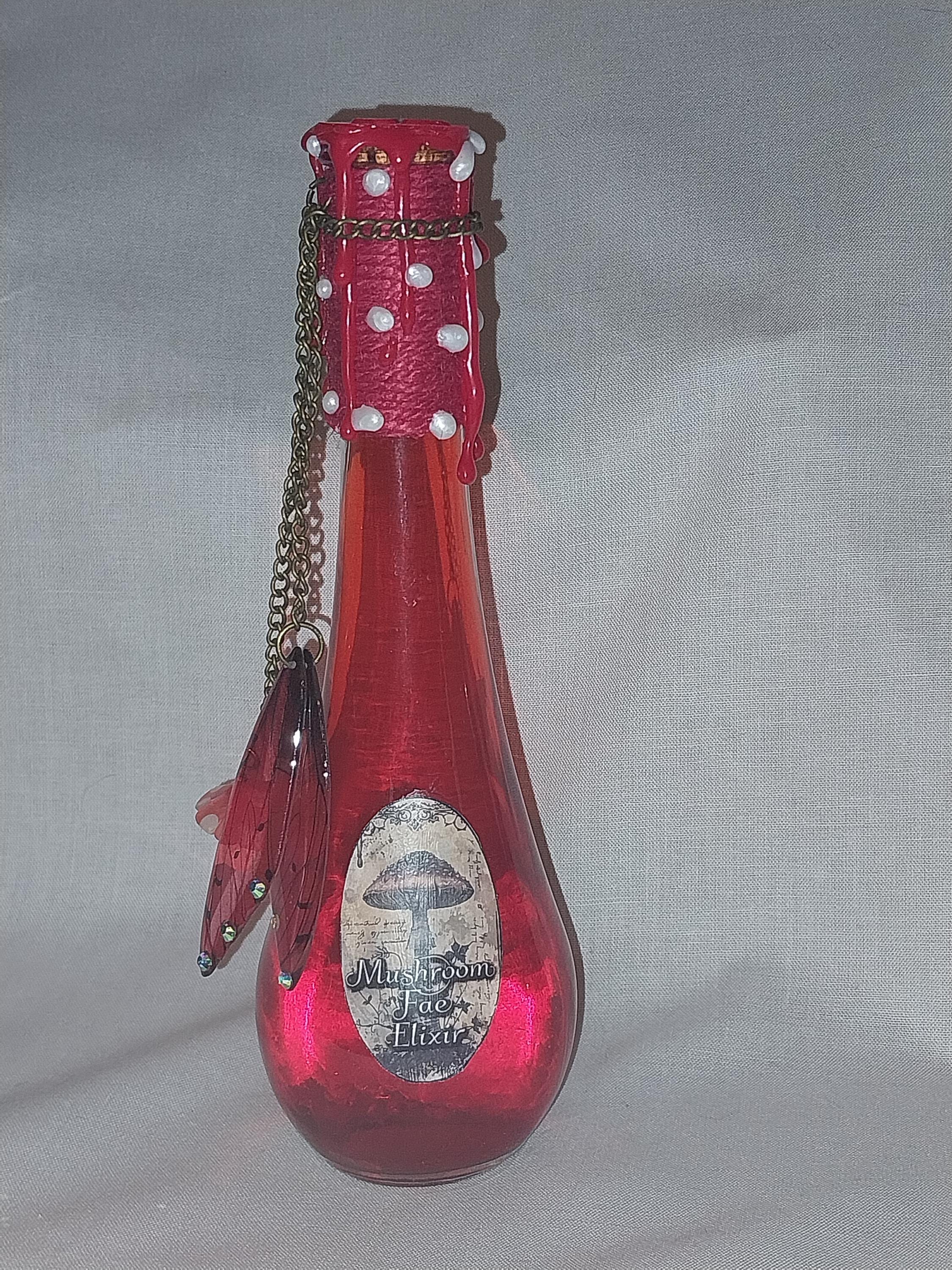 Mushroom Fairy Color Changing Potion Bottle Gift Christmas