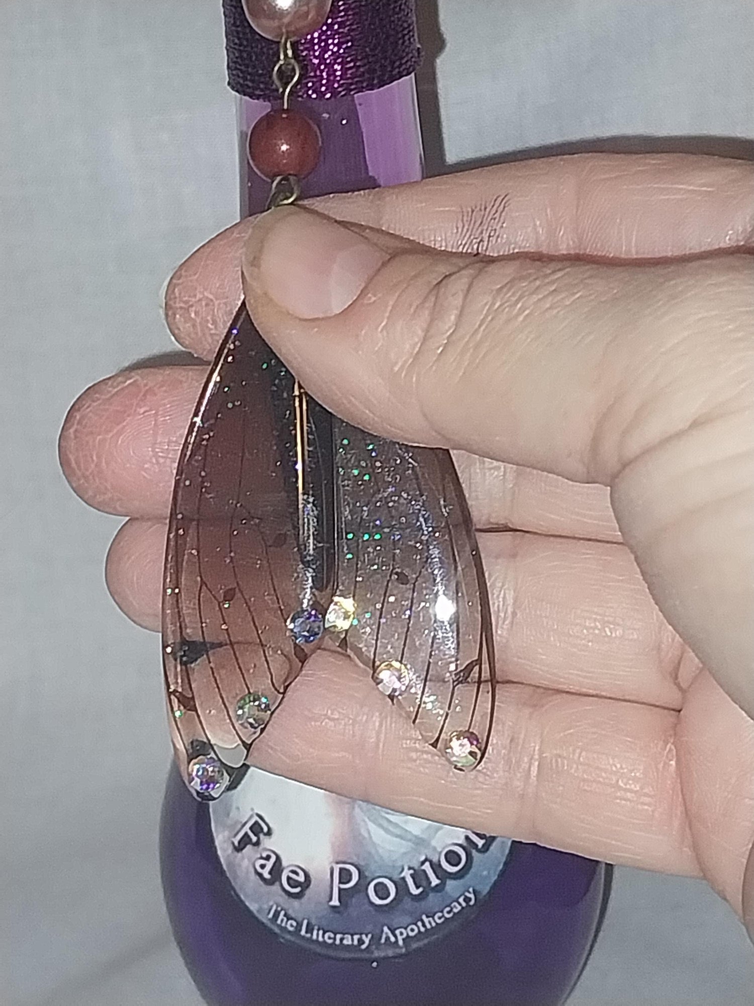 Frosted Berry Fairy Color Changing Potion Bottle Gift Christmas