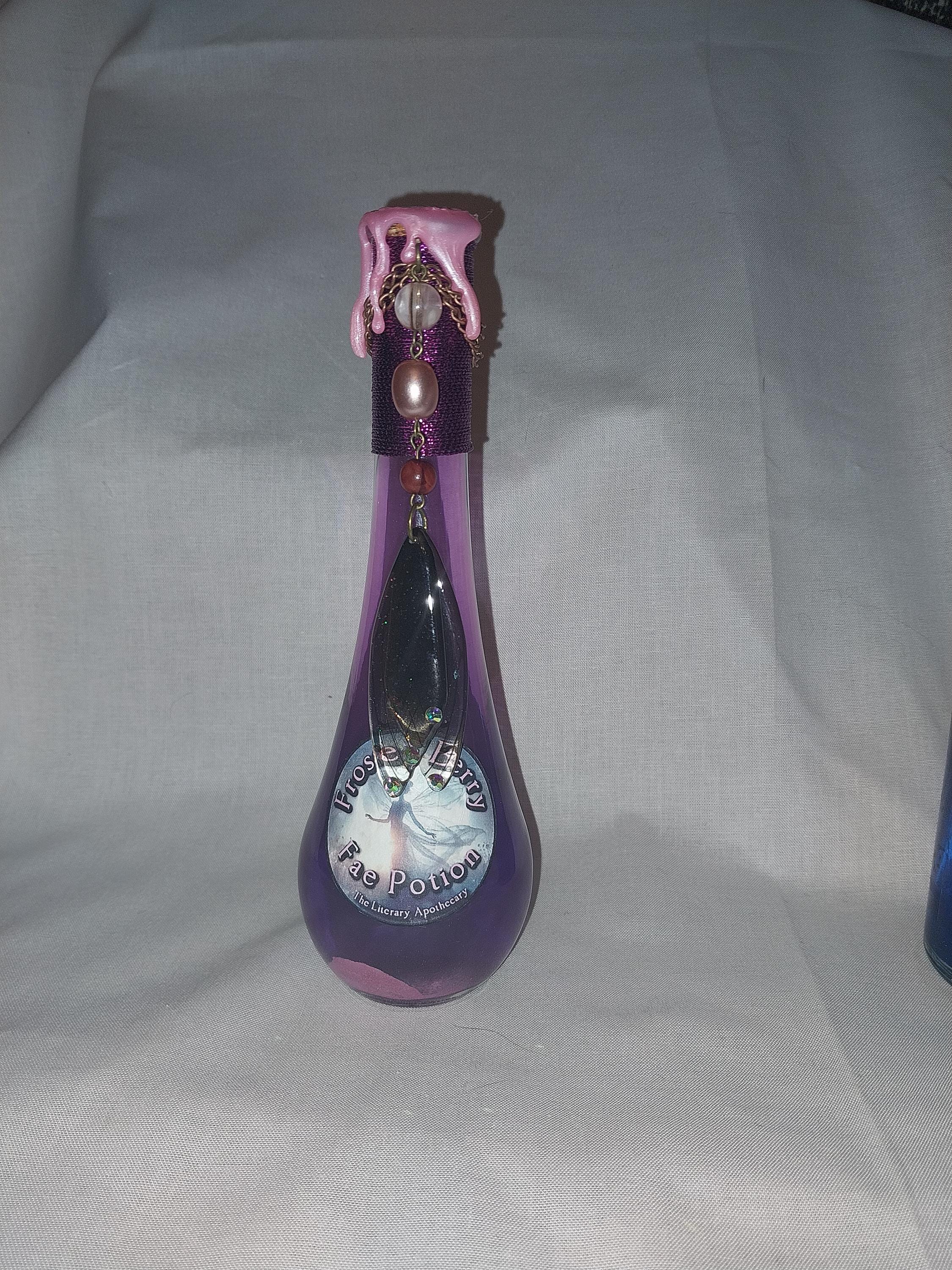 Frosted Berry Fairy Color Changing Potion Bottle Gift Christmas