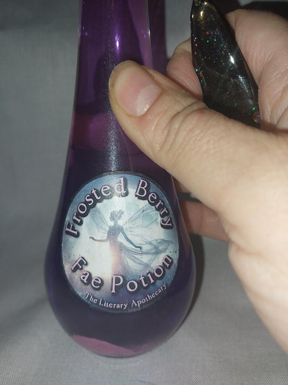Frosted Berry Fairy Color Changing Potion Bottle Gift Christmas