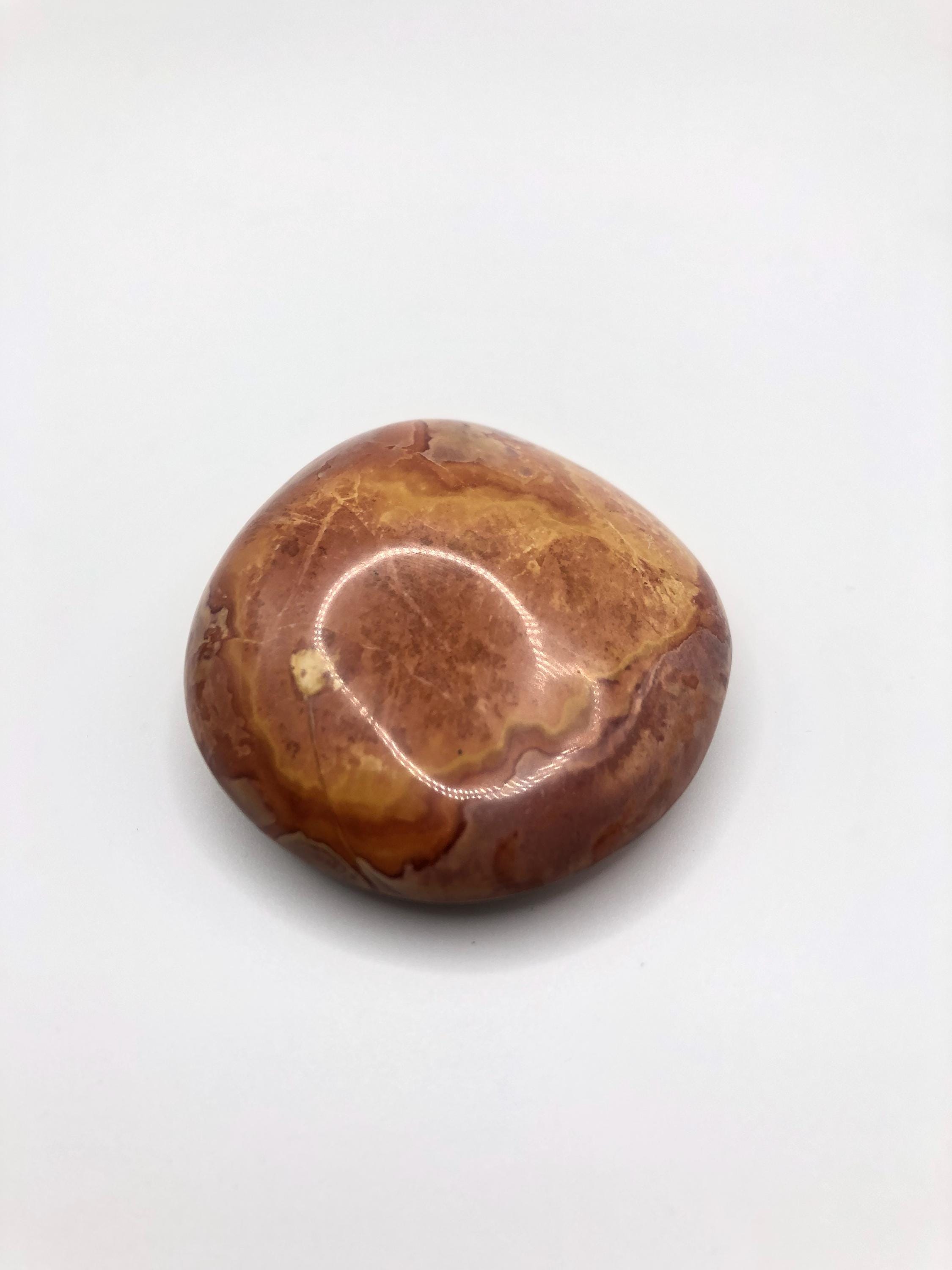 Polychrome Jasper Stone: Flat Stone, Egg &amp; Narwhal