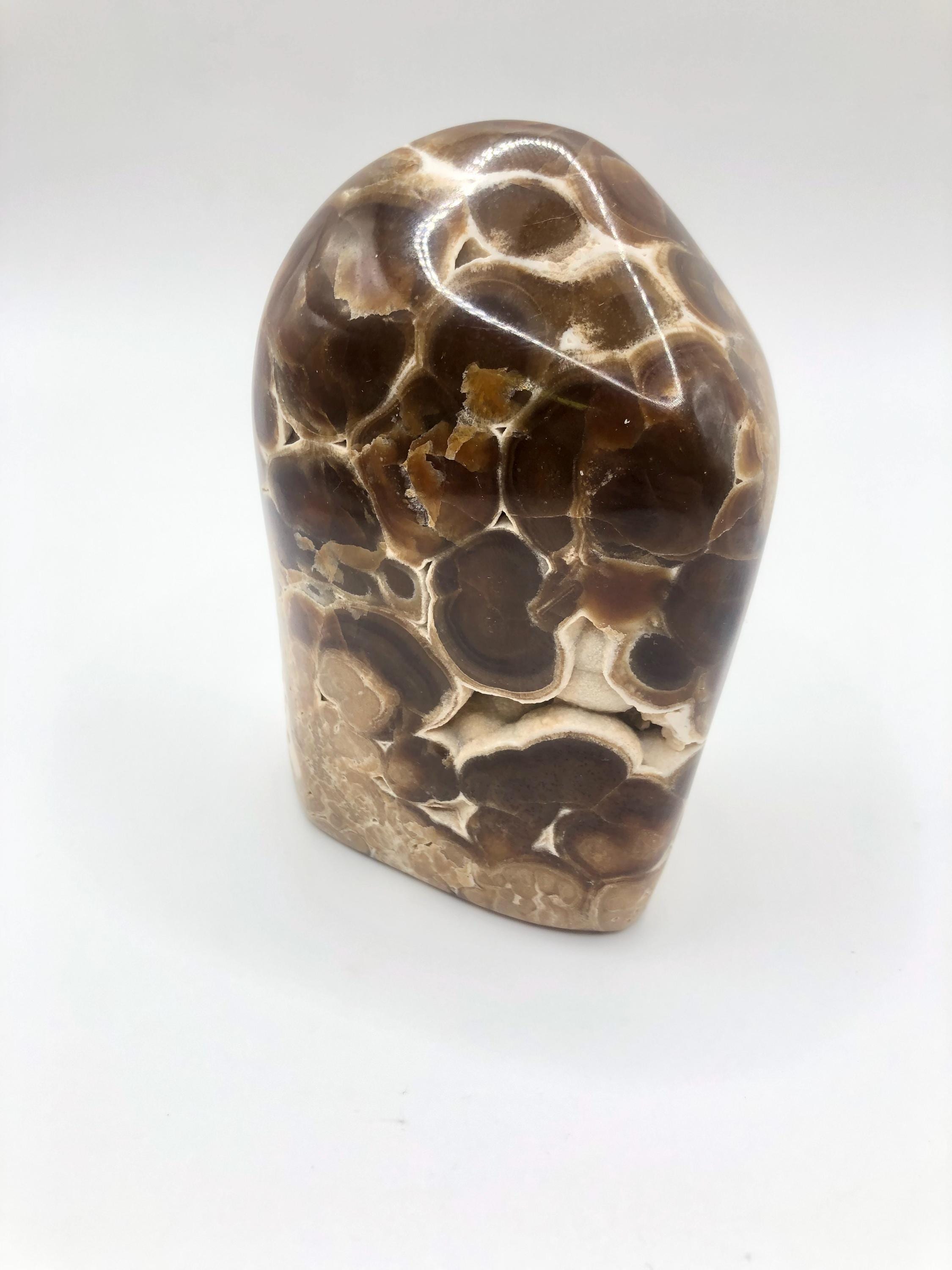 Chocolate Calcite: Slab, Sphere, Tower, Freeform, Horn, Necklace