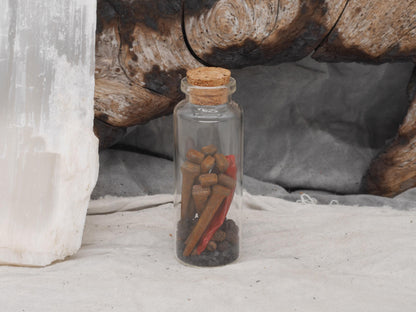 Set of 9 rusty Coffin Nails for Spell Work (1 1/2&amp;quot; mini nails) | Hex | Banishment | Curse