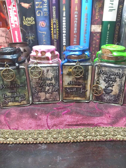 Spell Jars | Protection | Prosperity | Healing | Love