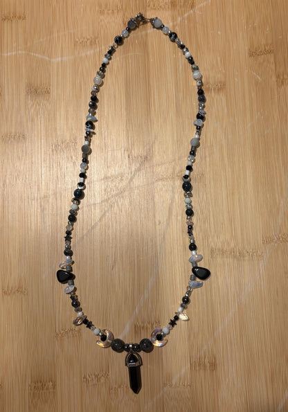 It’s Just A Phase - Handmade Beaded Necklace