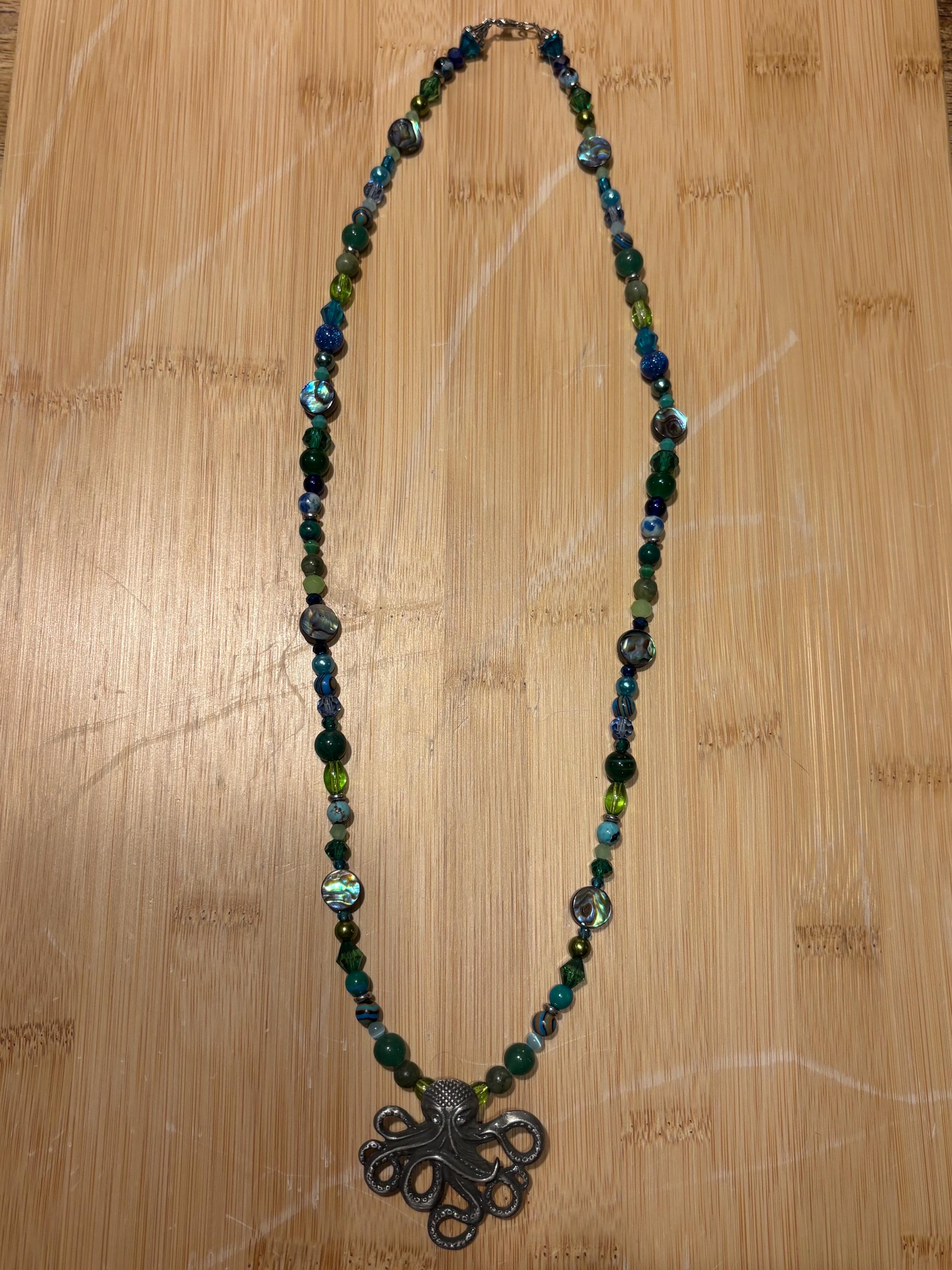 Cthulhu’s Call - Handmade Beaded Necklace